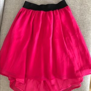 Hot pink Material Girl skirt